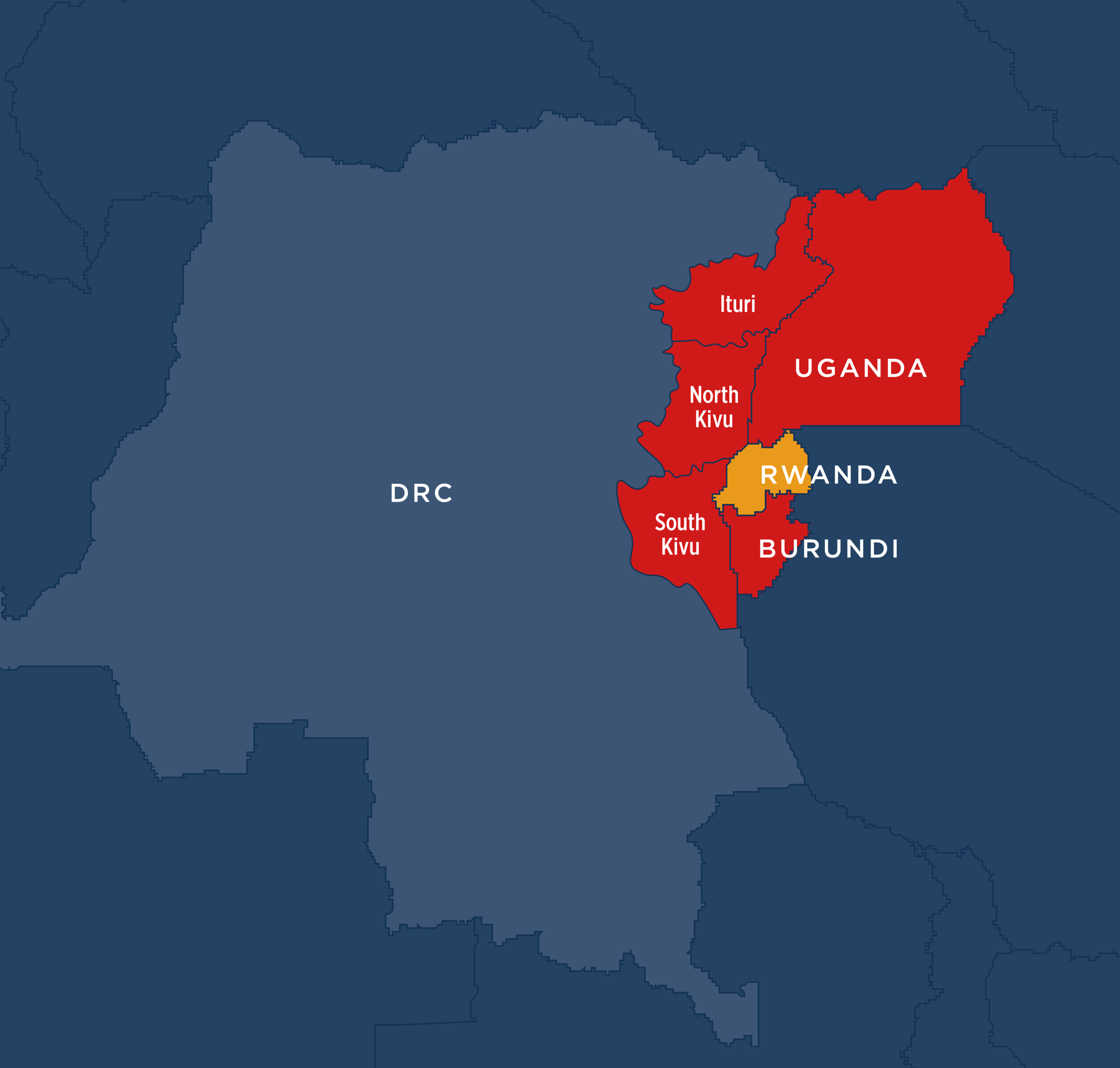 Risk Map 2023 Analysis Conflict in Eastern Congo